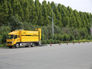 智能型交通锥收集工程车